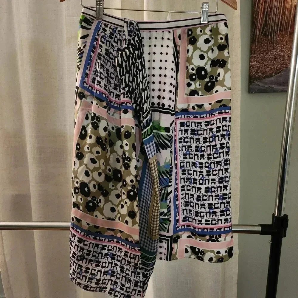 Bogner Multi Pattern/Asymmetrical Skirt